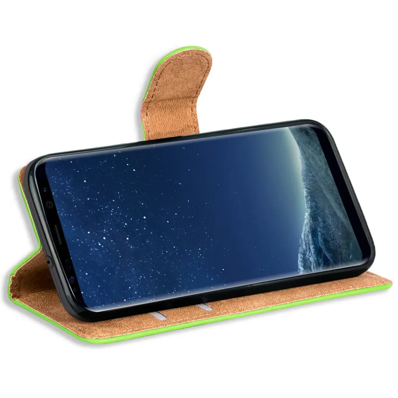 Samsung Galaxy S8 Plus - Klapphülle mit Kartenfächern