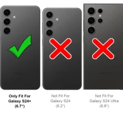 Samsung Galaxy S24 Plus - Klapphülle mit Kartenfächern