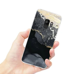 Samsung Galaxy S9 Plus - Marmor & Sand Design Hülle