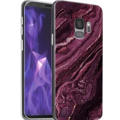 Samsung Galaxy S9 Plus - Marmor & Sand Design Hülle