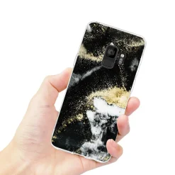 Samsung Galaxy S9 Plus - Marmor & Sand Design Hülle