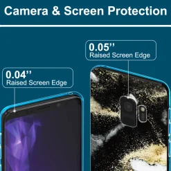 Samsung Galaxy S9 Plus - Marmor & Sand Design Hülle