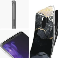 Samsung Galaxy S9 Plus - Marmor & Sand Design Hülle