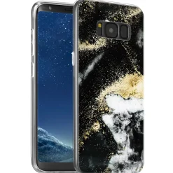 Samsung Galaxy S8 Plus - Marmor & Sand Design Hülle