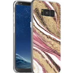 Samsung Galaxy S8 Plus - Marmor & Sand Design Hülle