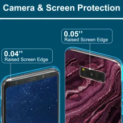 Samsung Galaxy S8 Plus - Marmor & Sand Design Hülle