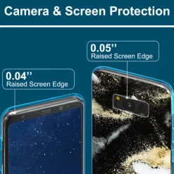 Samsung Galaxy S8 Plus - Marmor & Sand Design Hülle