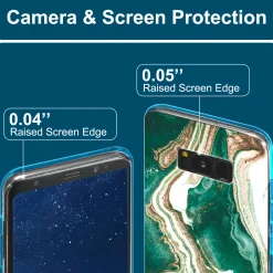 Samsung Galaxy S8 Plus - Marmor & Sand Design Hülle