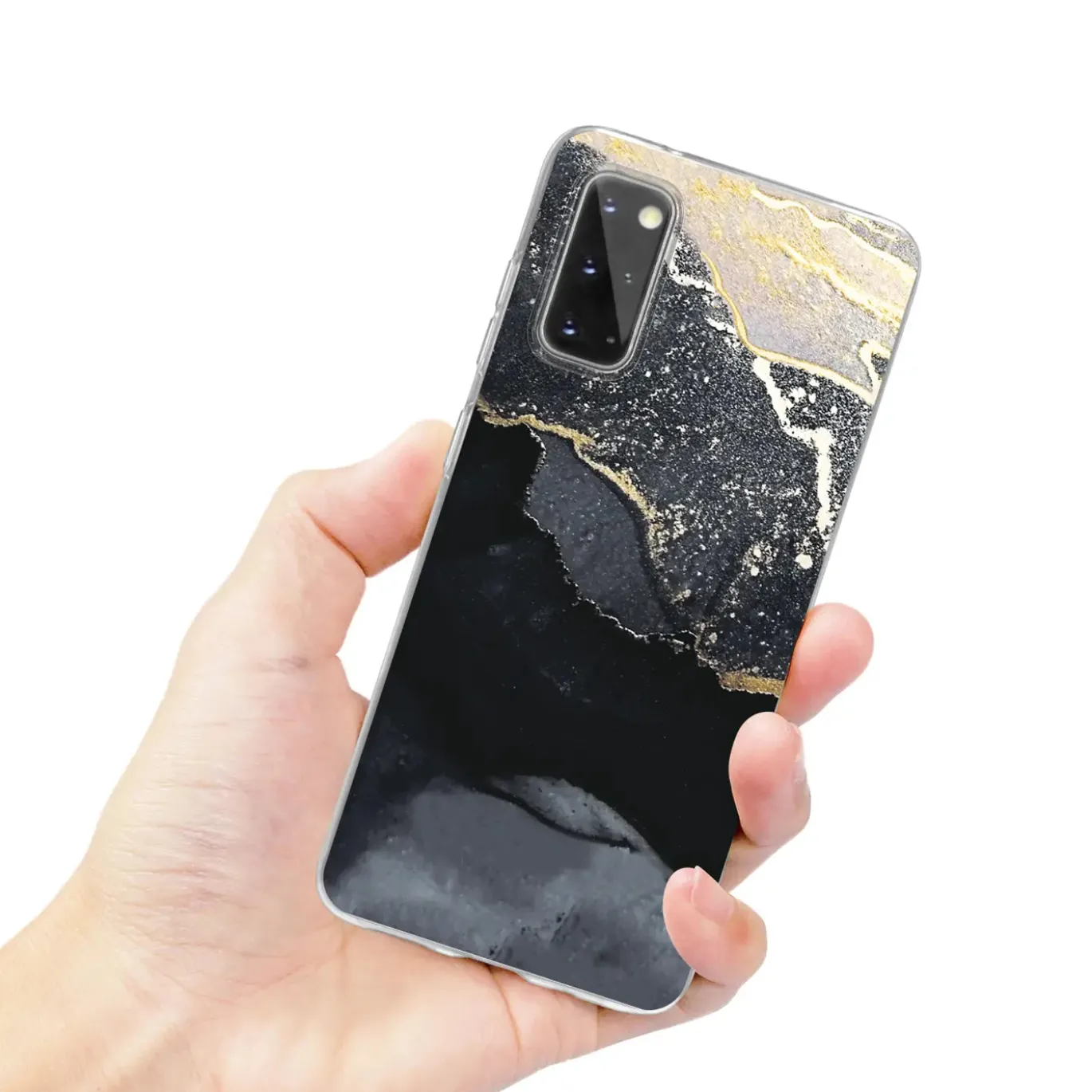 Samsung Galaxy S20 Plus - Marmor & Sand Design Hülle