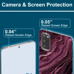 Samsung Galaxy S20 Plus - Marmor & Sand Design Hülle
