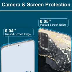 Samsung Galaxy S20 Plus - Marmor & Sand Design Hülle