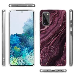 Samsung Galaxy S20 Plus - Marmor & Sand Design Hülle
