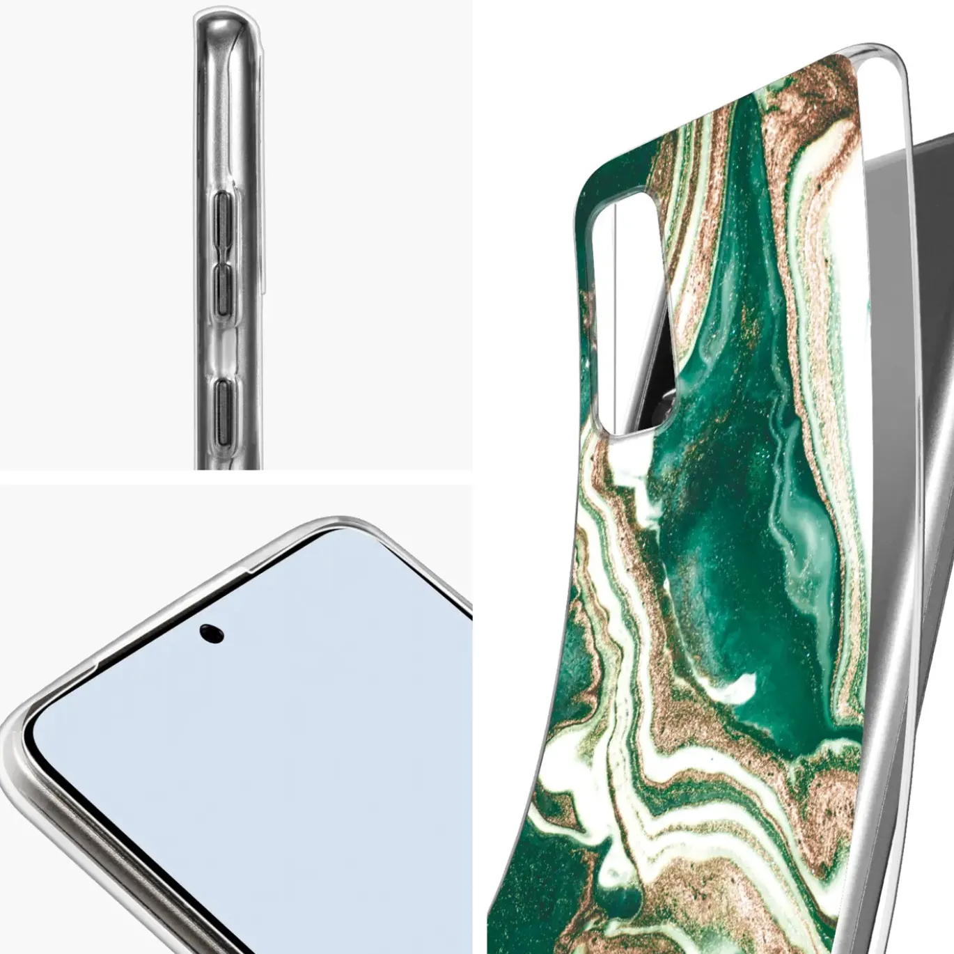 Samsung Galaxy S20 Plus - Marmor & Sand Design Hülle