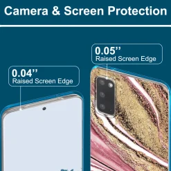 Samsung Galaxy S20 Plus - Marmor & Sand Design Hülle