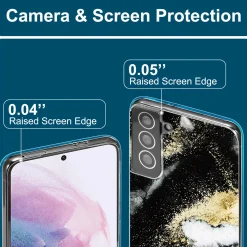 Samsung Galaxy S22 Plus - Marmor & Sand Design Hülle