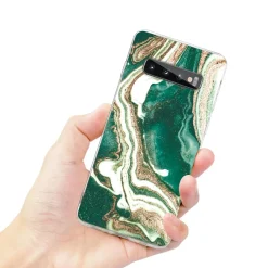 Samsung Galaxy S10 Plus - Marmor & Sand Design Hülle