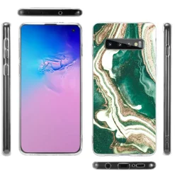Samsung Galaxy S10 Plus - Marmor & Sand Design Hülle