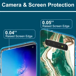 Samsung Galaxy S10 Plus - Marmor & Sand Design Hülle