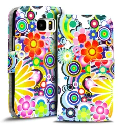 Samsung Galaxy S8 Plus - Motiv Klapphülle mit Kartenfächern & Standfunktion