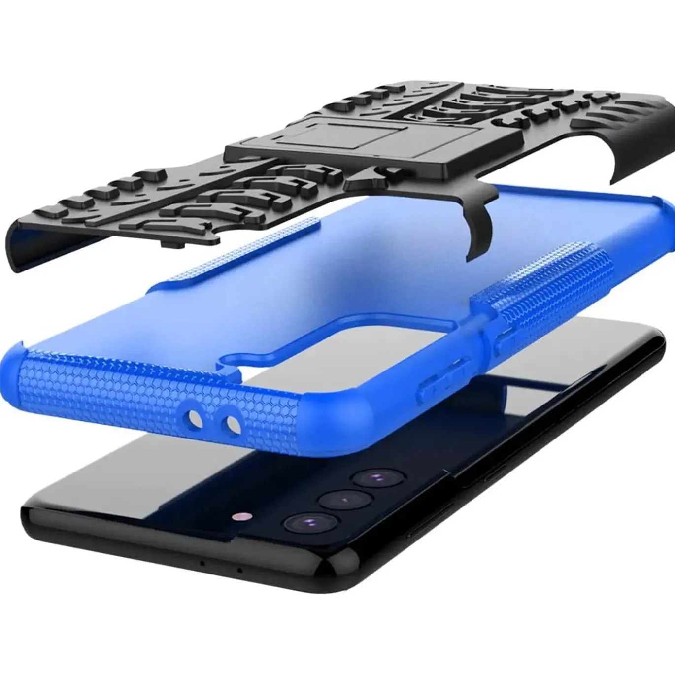 Samsung Galaxy S21 Plus - Outdoor Hülle 2-teiliges Schutzcase