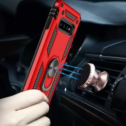 Samsung Galaxy S10 Plus - Outdoor Hardcase mit Ringhalter