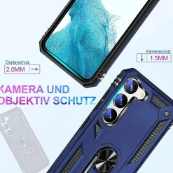 Samsung Galaxy S23 Plus - Outdoor Hardcase mit Ringhalter