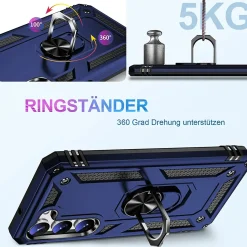 Samsung Galaxy S23 Plus - Outdoor Hardcase mit Ringhalter