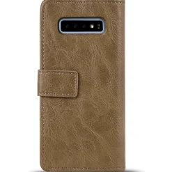 Samsung Galaxy S10 Plus - Retro Klapphülle mit Karten- & Geldfach