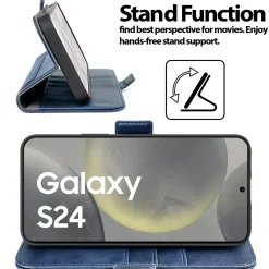 Samsung Galaxy S24 Plus - Robuste Klapphülle mit RFID Block