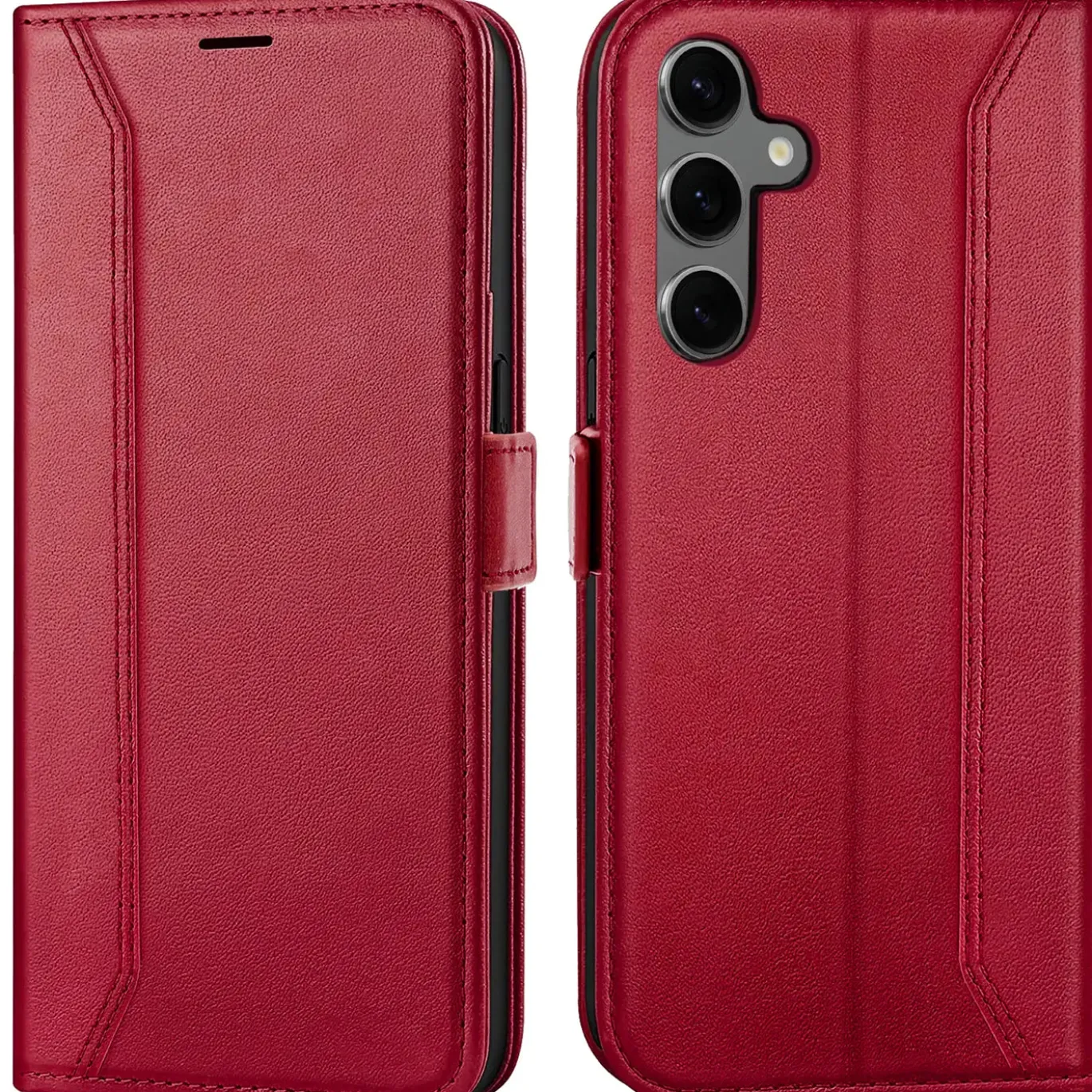 Samsung Galaxy S24 Plus - Robuste Klapphülle mit RFID Block