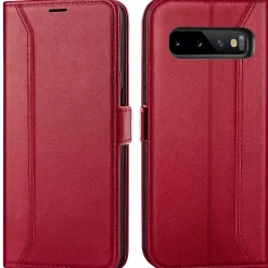 Samsung Galaxy S10 Plus - Robuste Klapphülle mit RFID Block