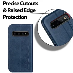 Samsung Galaxy S10 Plus - Robuste Klapphülle mit RFID Block
