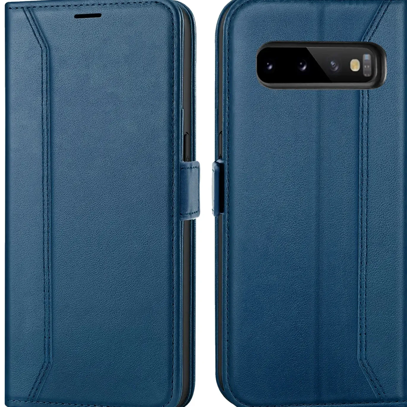 Samsung Galaxy S10 Plus - Robuste Klapphülle mit RFID Block