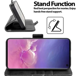 Samsung Galaxy S10 Plus - Robuste Klapphülle mit RFID Block