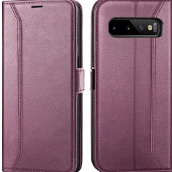 Samsung Galaxy S10 Plus - Robuste Klapphülle mit RFID Block