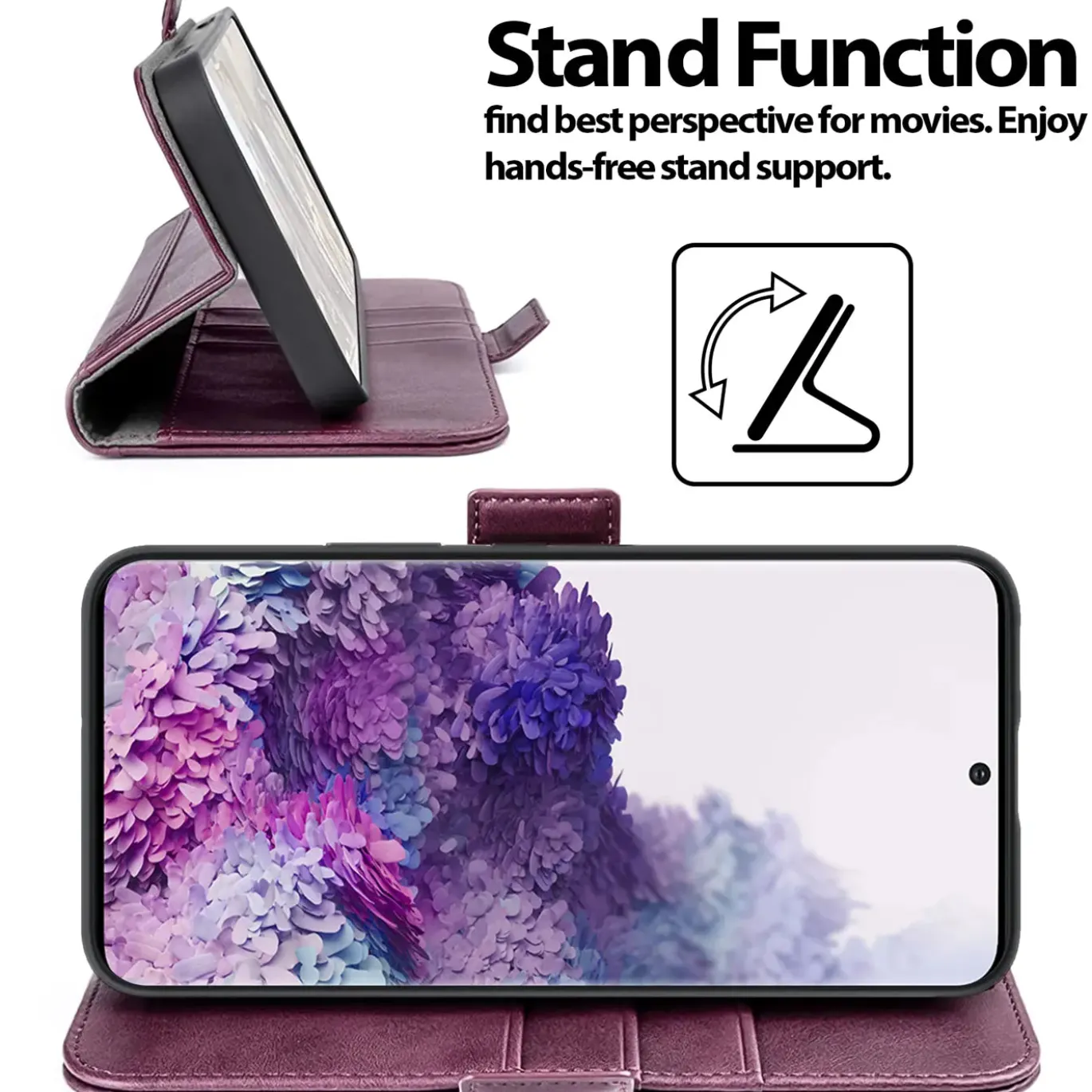 Samsung Galaxy S20 Plus - Robuste Klapphülle mit RFID Block