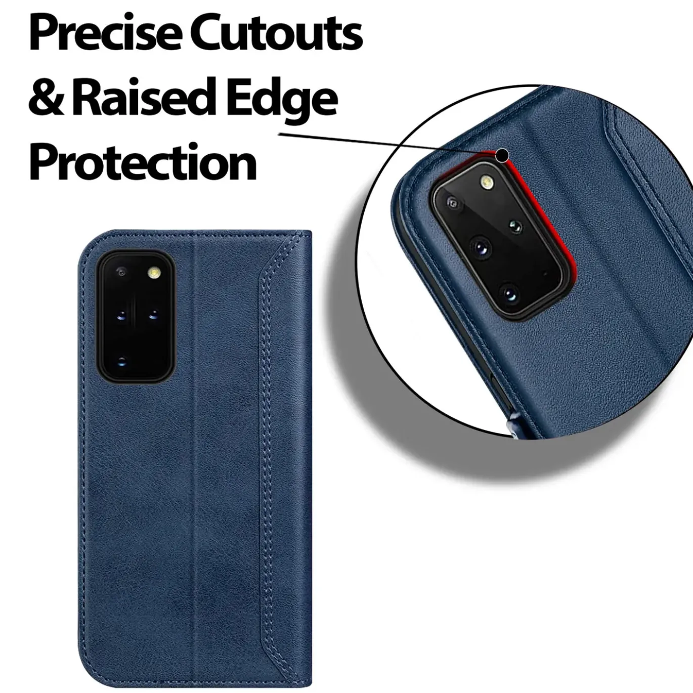 Samsung Galaxy S20 Plus - Robuste Klapphülle mit RFID Block