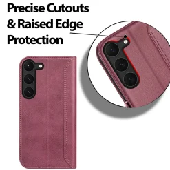 Samsung Galaxy S23 Plus - Robuste Klapphülle mit RFID Block