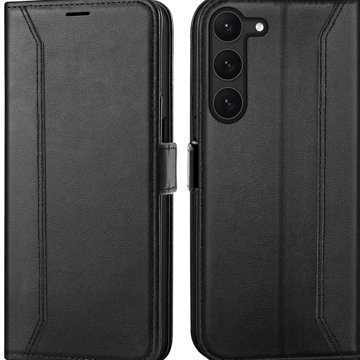 Samsung Galaxy S23 Plus - Robuste Klapphülle mit RFID Block