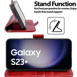 Samsung Galaxy S23 Plus - Robuste Klapphülle mit RFID Block