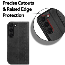 Samsung Galaxy S23 Plus - Robuste Klapphülle mit RFID Block