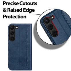 Samsung Galaxy S23 Plus - Robuste Klapphülle mit RFID Block