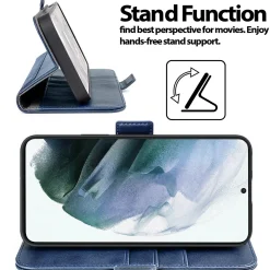 Samsung Galaxy S21 Plus - Robuste Klapphülle mit RFID Block
