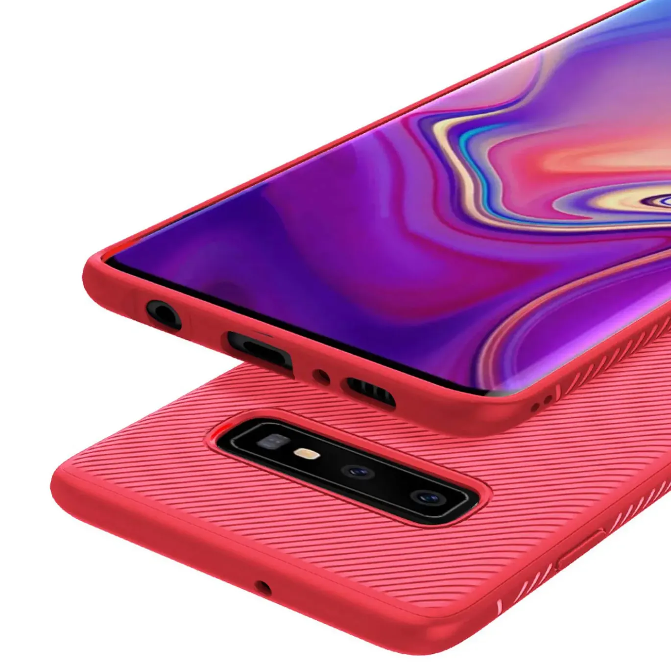 Samsung Galaxy S10 Plus - Schlichte Handyhülle Schutz - Schlankes Design