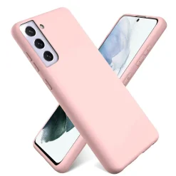 Samsung Galaxy S21 Plus - Silikon Case mit Mikrofaser-Innenseite
