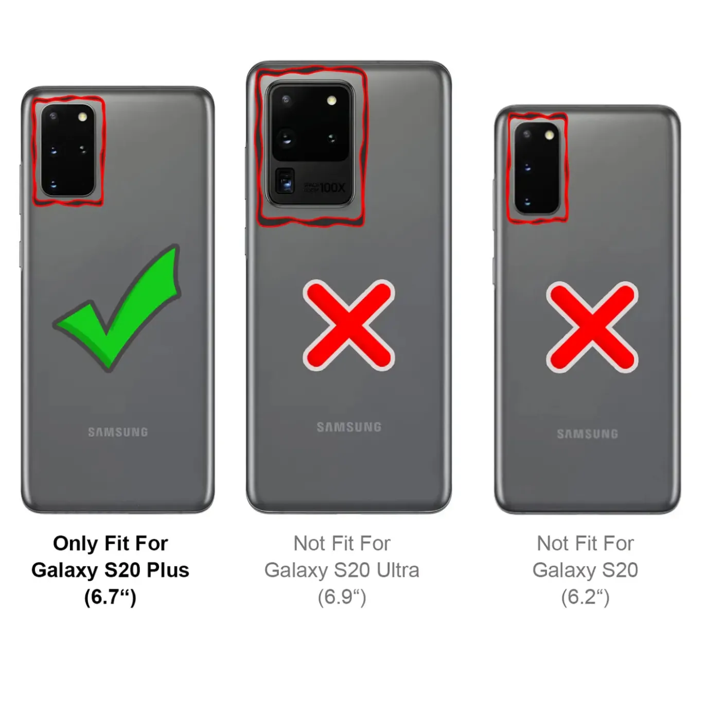 Samsung Galaxy S20 Plus - Silikonhülle mit Kartenfach & Kameraschutz