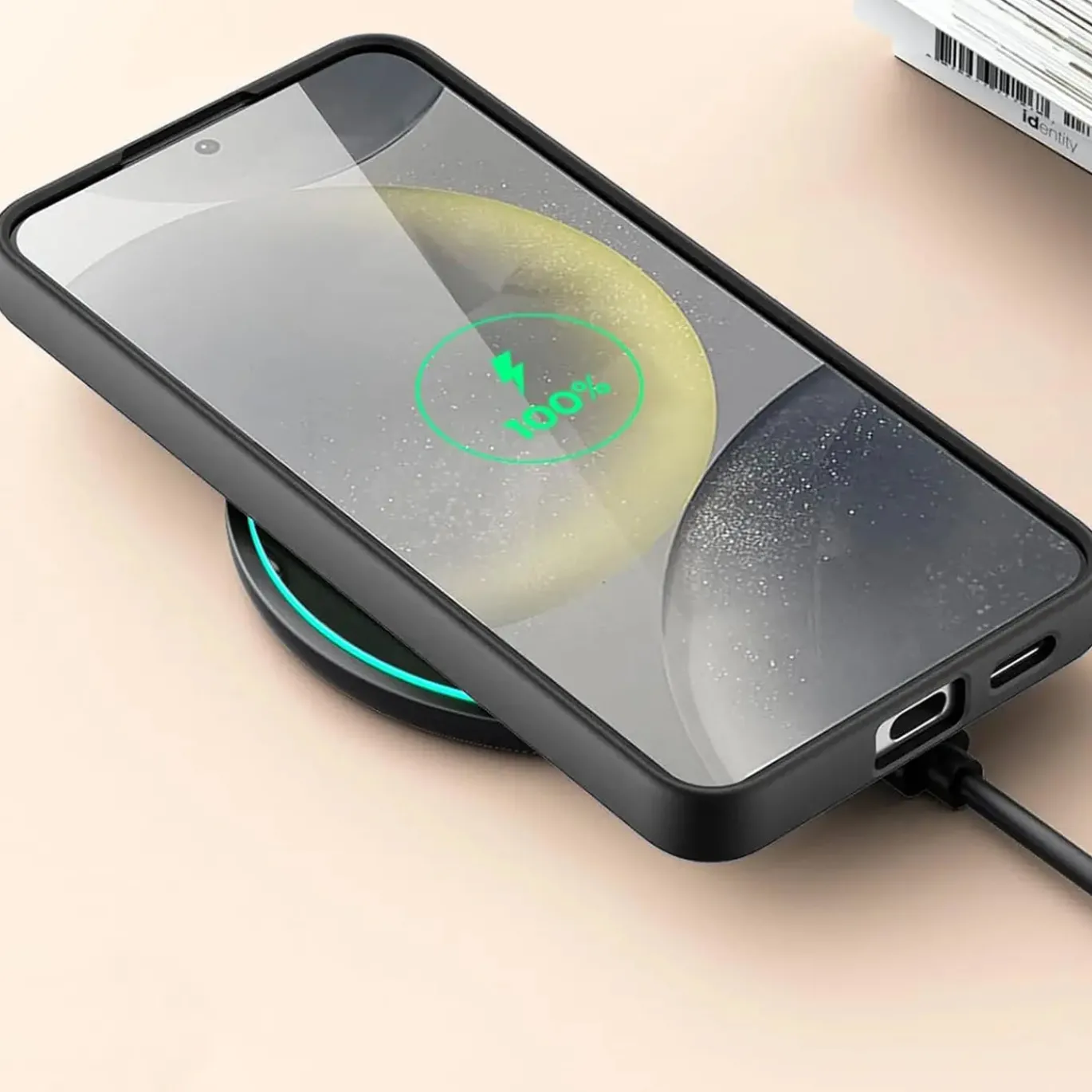 Samsung Galaxy S25 Plus - Silikonhülle mit Kartenfach & Kameraschutz