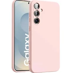 Samsung Galaxy S25 Plus - Silikon Case mit Mikrofaser-Innenseite