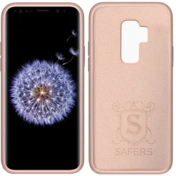 Samsung Galaxy S9 Plus - Silikon Case mit Mikrofaser-Innenseite