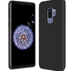Samsung Galaxy S9 Plus - Silikon Case mit Mikrofaser-Innenseite